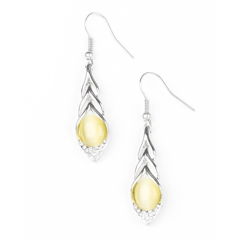 Soaring Shimmer Yellow Earring